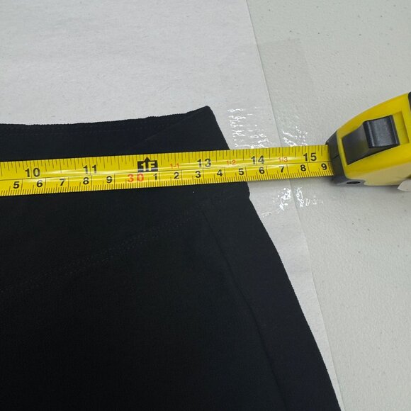 Eileen Fisher Petite Black Stretch Slim Leg Ankle Pull On Pants USA, Size PS - Picture 7 of 10